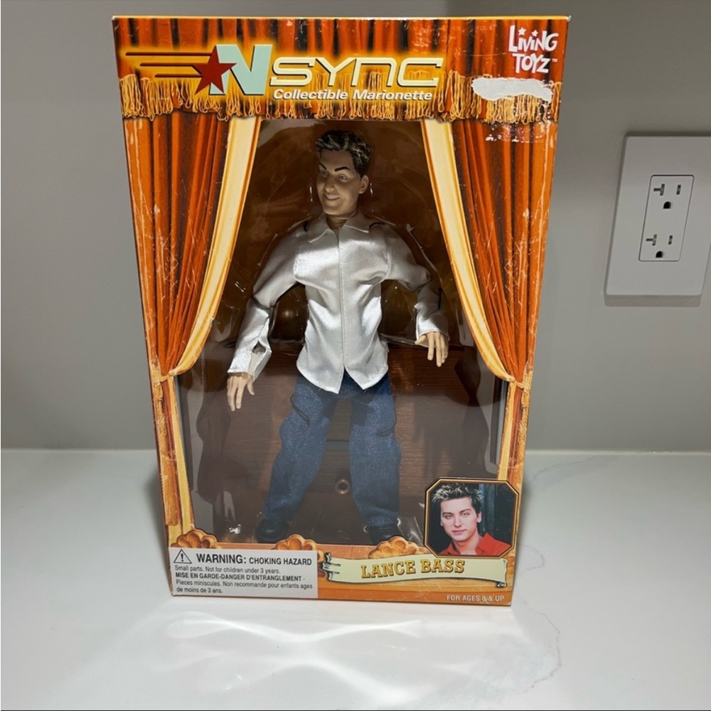 N SYNC Lance Bass Marionette Doll